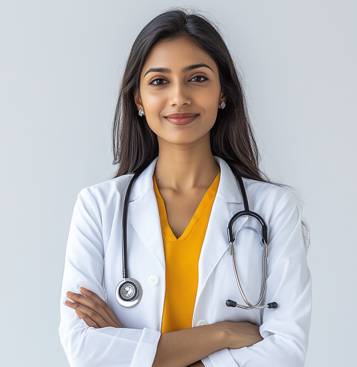 vectplus100_A_professional_photograph_of_an_Indian_woman_doctor_3b045b2e-4452-4c7d-bbe0-55382b3ac887